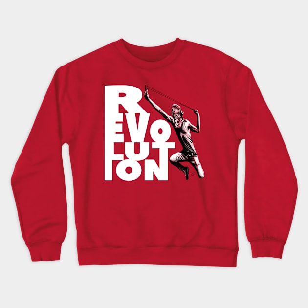 Revolution Crewneck Sweatshirt by Joodls